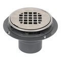 Oatey Round Drain, Stainless Steel, Polished Stainless Steel, For Tile and Marble Showers 42260